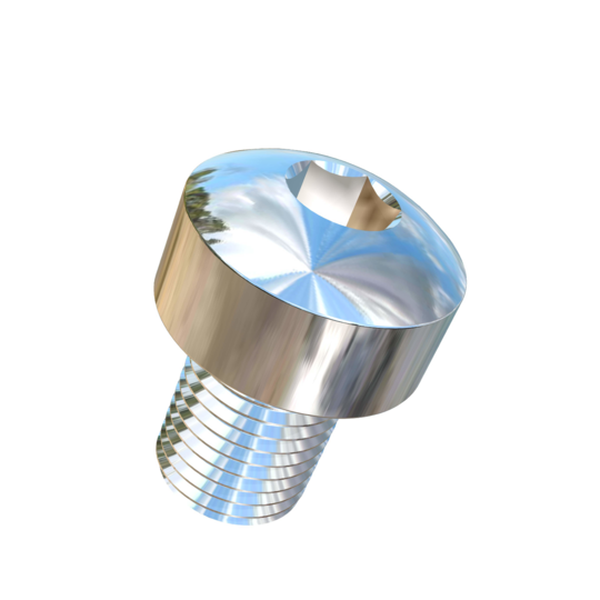 Titanium 3/8-24 X 1/2 UNF Fillister Head, Socket Drive,  Allied Titanium Machine Screw